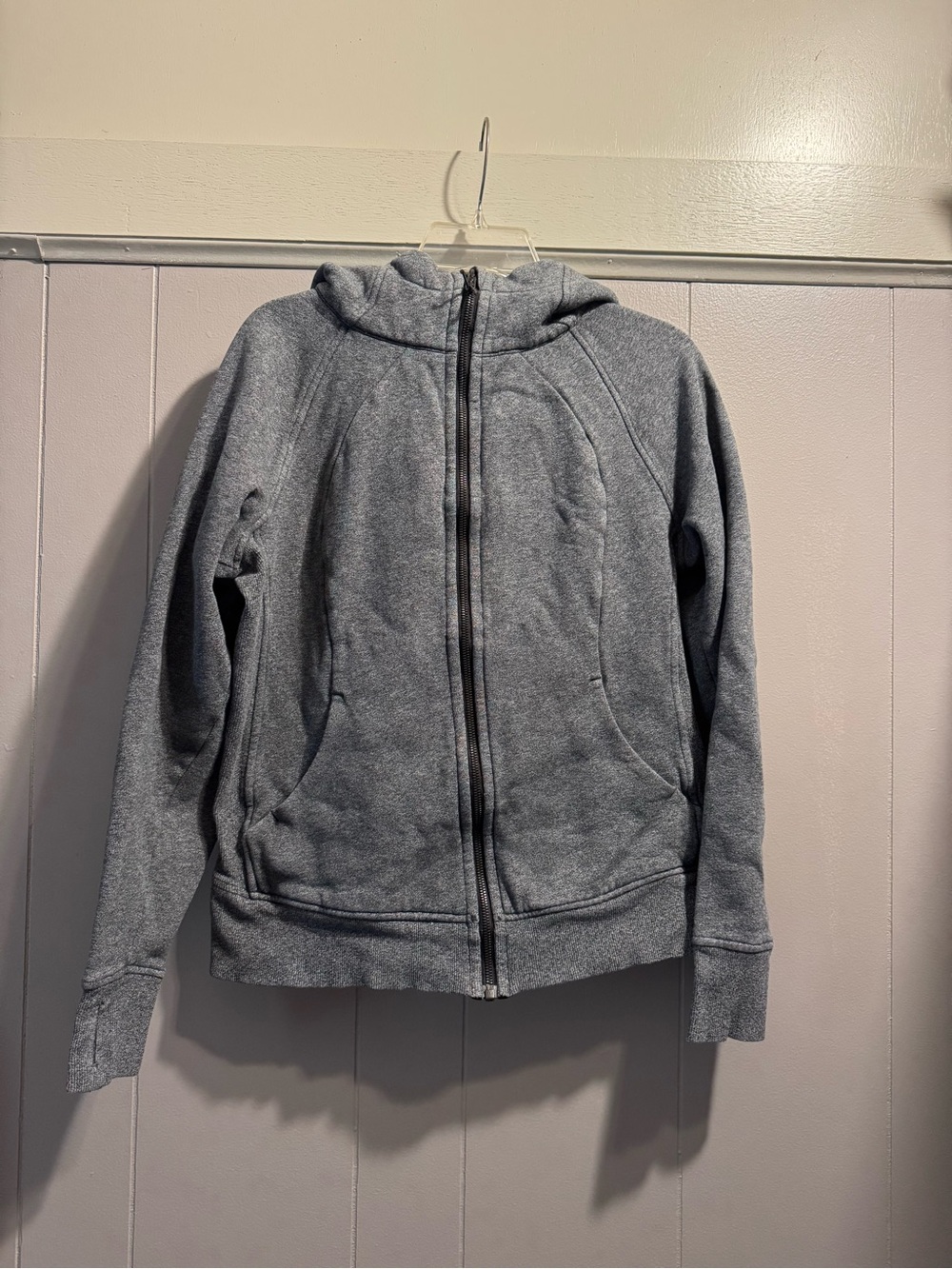 Lululemon Scuba full zip size 10 Dark Gray